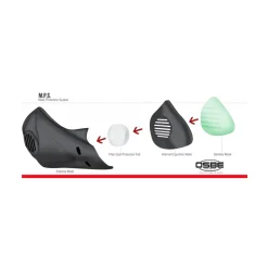 Osbe Italy - Tornado M.P.S. - Matt Black - Motorcycle Helmet - Covid-19 - High Quality - Made in Italy - Avvenice