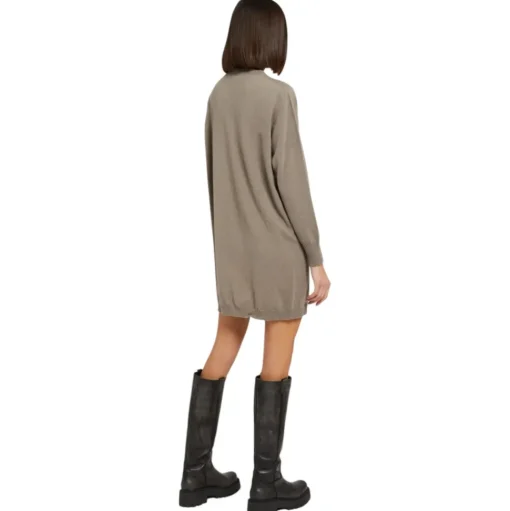 Ottod'Ame - Cashmere Blend Short Dress - Beige - Dresses - Luxury Exclusive Collection - Avvenice