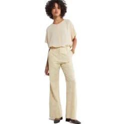 Ottod'Ame - Short Sleeve Blouse with Buttons - Cream - Shirt - Luxury Exclusive Collection - Avvenice