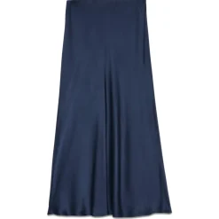 Ottod'Ame - Viscose Midi Skirt with Elastic Waistband - Blue - Skirt - Luxury Exclusive Collection - Avvenice