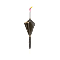 Pasotti Ombrelli 1956 - 189 21065-30 K9 - Flamingo Umbrella - Luxury Artisan High Quality Umbrella - Avvenice