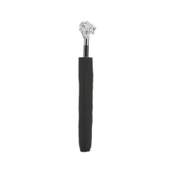 Pasotti Ombrelli 1956 - 64 6768-1 W37 - Silver Lion Folding Umbrella - Luxury Artisan High Quality Umbrella - Avvenice