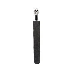 Pasotti Ombrelli 1956 - 64 PNT W33 - Skull Print Umbrella - Silver Skull - Luxury Artisan High Quality Umbrella - Avvenice