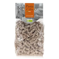 Pasta d'Alba - Organic Fusilli with Five Organic Grains - Artisan Line - Artisan Organic Italian Pasta - Avvenice