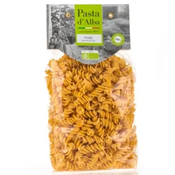 Pasta d'Alba - Organic Fusilli with Corn - Gluten Free Line - Artisan Organic Italian Pasta - Avvenice