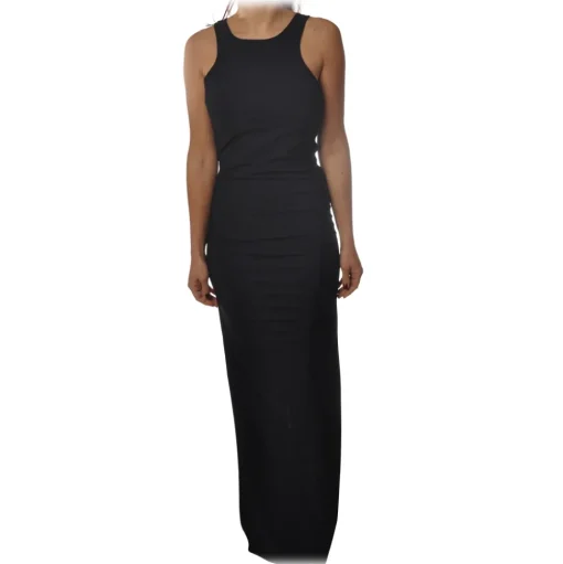 Patrizia Pepe - Close-Fitting Long Dress Sleeveless - Black - Dress - Made in Italy - Luxury Exclusive Collection - Avvenice