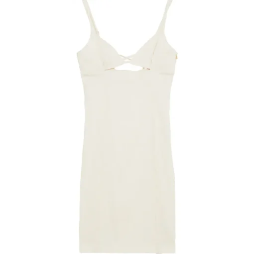 Patrizia Pepe - Sheath Dress with Cut-Out Detail - White - Made in Italy - Luxury Exclusive Collection - Avvenice
