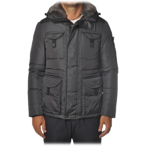 Peuterey - Aiptek Model Jacket with Four Pockets - Grey - Jacket - Luxury Exclusive Collection - Avvenice