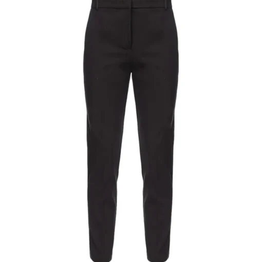 Pinko - Cigarette Pants in Technical Fabric - Black - Trousers - Made in Italy - Luxury Exclusive Collection - Avvenice