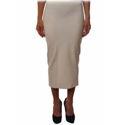 Pinko - Longuette Skirt Zonzoli3 Calf Length - White - Skirt - Made in Italy - Luxury Exclusive Collection - Avvenice