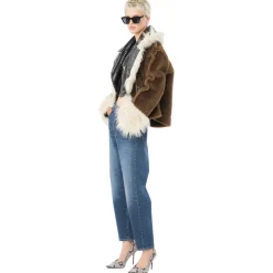 Pinko - Straight Jeans with Belt - Blue - Trousers - Made in Italy - Luxury Exclusive Collection - Avvenice