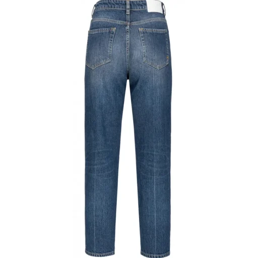 Pinko - Straight Jeans with Belt - Blue - Trousers - Made in Italy - Luxury Exclusive Collection - Avvenice