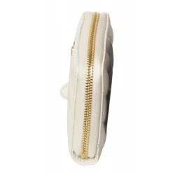 Pinko - Taylor V Quilt Wallet - White - Wallet - Made in Italy - Luxury Exclusive Collection - Avvenice