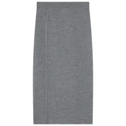 Pinko - Wool Knit Long Skirt - Grey - Skirt - Made in Italy - Luxury Exclusive Collection - Avvenice