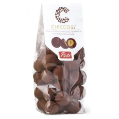 Pistì - Chiccosi - Hazelnuts Covered with Milk Chocolate - Fine Pastry Hand Wrapped - Avvenice