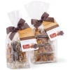 Pistì - Pieces of Crunchy with Sicilian Almonds with Dark Chocolate - Fine Pastry in Envelope with Bow - 200 g - Avvenice
