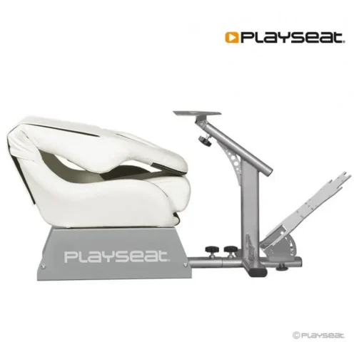 Playseat® Evolution White - UK Version - Pro Racing Seat - PC - PS - XBOX - Real Simulation - Gaming - Play Station - PS5 - Avvenice