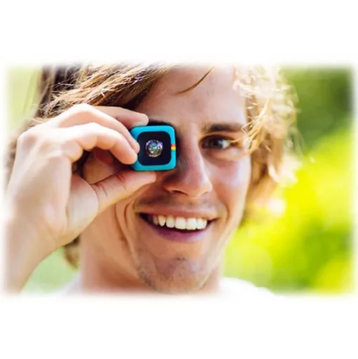 Polaroid - Polaroid Cube+ Live Streaming Wi-Fi Mini Lifestyle Action Camera - Full HD 1440p - Action Sports Cameras - Black - Avvenice