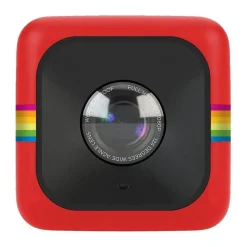 Polaroid - Polaroid Cube Lifestyle Action Camera - Full HD 1080p - Action Sports Cameras - Red - Avvenice
