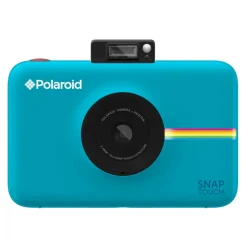 Polaroid - Polaroid Snap Touch Instant Print Digital Camera With LCD Display (Blue) with Zink Zero Ink Printing Technology - Avvenice