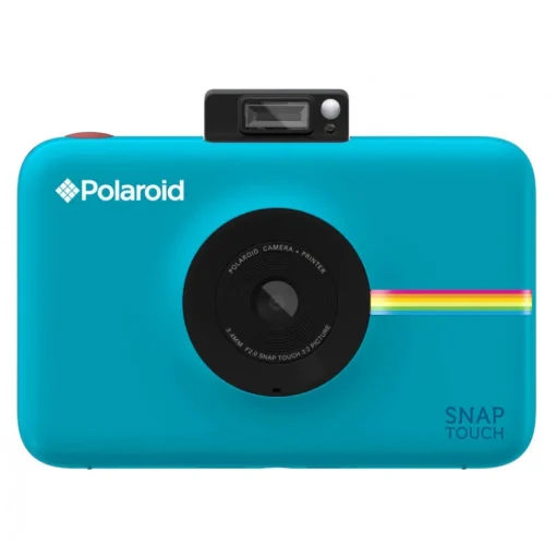 Polaroid - Polaroid Snap Touch Instant Print Digital Camera With LCD Display (Blue) with Zink Zero Ink Printing Technology - Avvenice