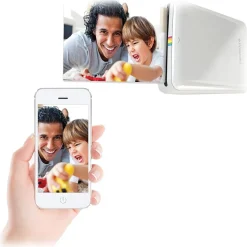 Polaroid - Polaroid ZIP Mobile Printer w/ZINK Zero Ink Printing Technology - Compatible w/iOS & Android Devices - Black - Avvenice