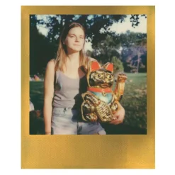 Polaroid Originals - Color Film for 600 - Gold & Silver Frame - Film for Polaroid Originals 600 Cameras - OneStep 2 - Avvenice