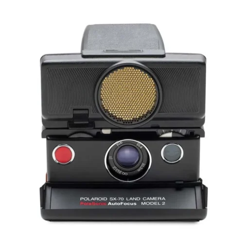Polaroid Originals - Polaroid SX-70 Camera Autofocus - Black Black - Vintage Cameras - Polaroid Originals Camera - Avvenice