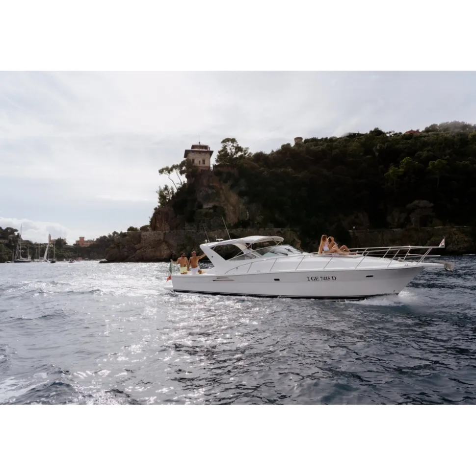 Portofino Cesare Charter - Sins III - Riviera 400 Offshore - 6 Pax - Private Exclusive Luxury Yacht - Portofino Italy - Avvenice