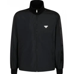 Prada - Black Blouson Jacket - Prada Exclusive Luxury Collection - Avvenice