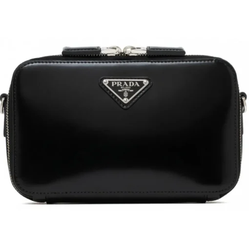 Prada - Black Brique Bag - Prada Exclusive Luxury Collection - Avvenice