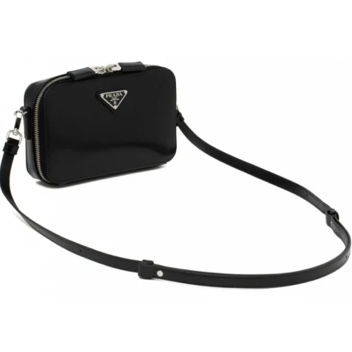 Prada - Black Brique Bag - Prada Exclusive Luxury Collection - Avvenice
