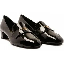 Prada - Black Calfskin Pumps - Prada Exclusive Luxury Collection - Avvenice