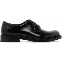 Prada - Black Derby Shoes - Prada Exclusive Luxury Collection - Avvenice
