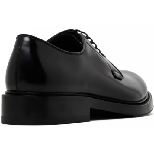 Prada - Black Derby Shoes - Prada Exclusive Luxury Collection - Avvenice