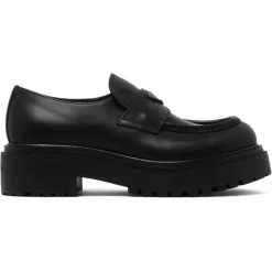 Prada - Black Leather Loafers - Prada Exclusive Luxury Collection - Avvenice