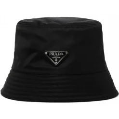 Prada - Black Re-Nylon Bucket Hat - Prada Exclusive Luxury Collection - Avvenice