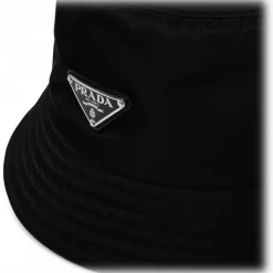Prada - Black Re-Nylon Bucket Hat - Prada Exclusive Luxury Collection - Avvenice