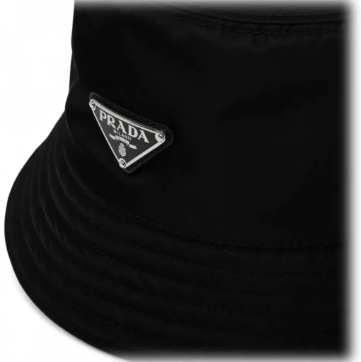 Prada - Black Re-Nylon Bucket Hat - Prada Exclusive Luxury Collection - Avvenice