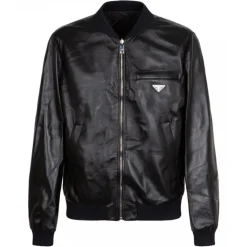 Prada - Black Reversible Bomber Jacket - Prada Exclusive Luxury Collection - Avvenice
