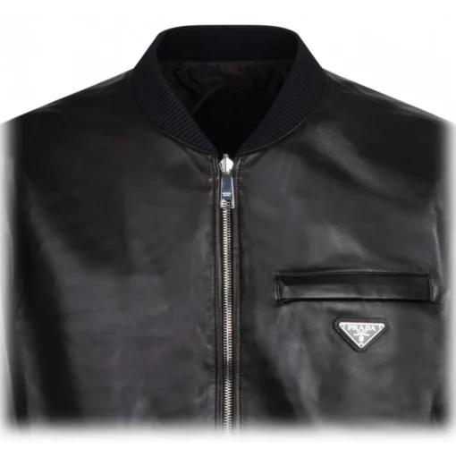 Prada - Black Reversible Bomber Jacket - Prada Exclusive Luxury Collection - Avvenice