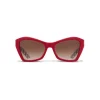 Prada - Cat Eye Sunglasses - Ruby Red Sandy Beige - Prada Collection - Sunglasses - Prada Eyewear - Avvenice