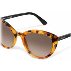 Prada - Cat Eye Sunglasses - Spotted Tortoiseshell - Prada Collection - Sunglasses - Prada Eyewear - Avvenice