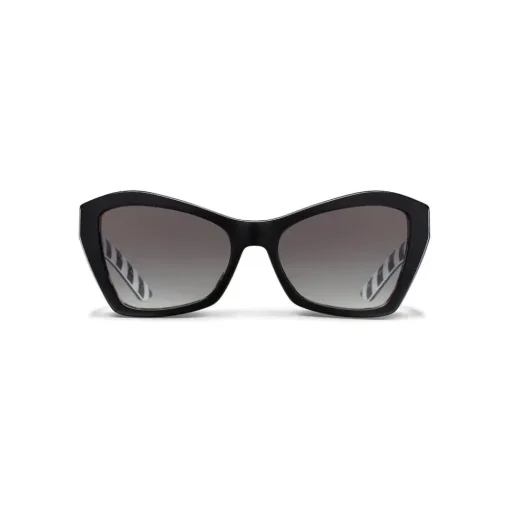 Prada - Cat Eye Sunglasses Alternative Fit - Medium Tortoiseshell Black - Prada Collection - Sunglasses - Prada Eyewear - Avvenice