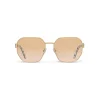 Prada - Geometric Shape Sunglasses - Gold - Prada Collection - Sunglasses - Prada Eyewear - Avvenice