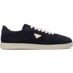 Prada - Midnight Blue Lane Sneakers - Prada Exclusive Luxury Collection - Avvenice