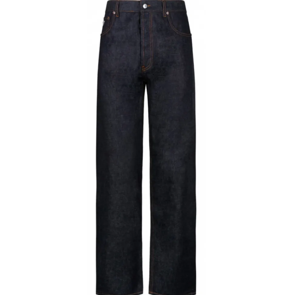 Prada - Navy Denim Jeans - Prada Exclusive Luxury Collection - Avvenice