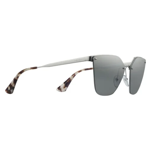 Prada - Prada Cinéma - Dark Steel Irregular Cat Eye Sunglasses - Prada Cinéma Collection - Sunglasses - Prada Eyewear - Avvenice
