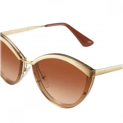 Prada - Prada Cinéma - Gray Crystal Nude Sunglasses - Prada Cinéma Collection - Sunglasses - Prada Eyewear - Avvenice