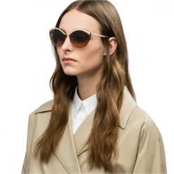 Prada - Prada Cinéma - Gray Crystal Nude Sunglasses - Prada Cinéma Collection - Sunglasses - Prada Eyewear - Avvenice